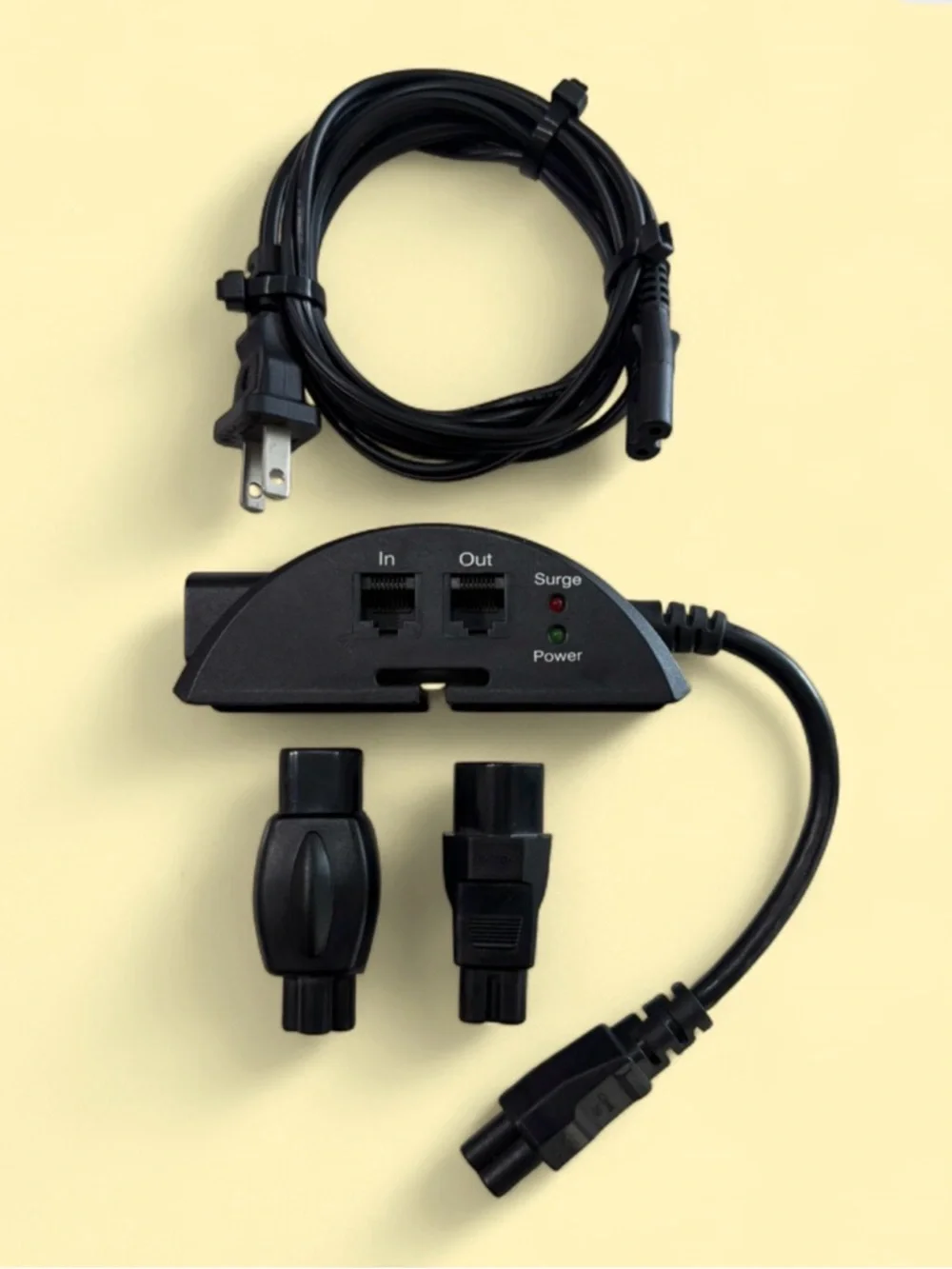 CyberPower CPS500NBP Notebook Surge Protector 100-240v, 2.5A, 50/60Hz.